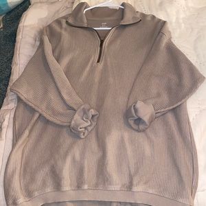 Aerie oversized zip up